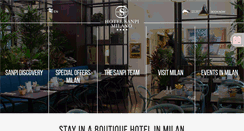 Desktop Screenshot of hotelsanpimilano.it